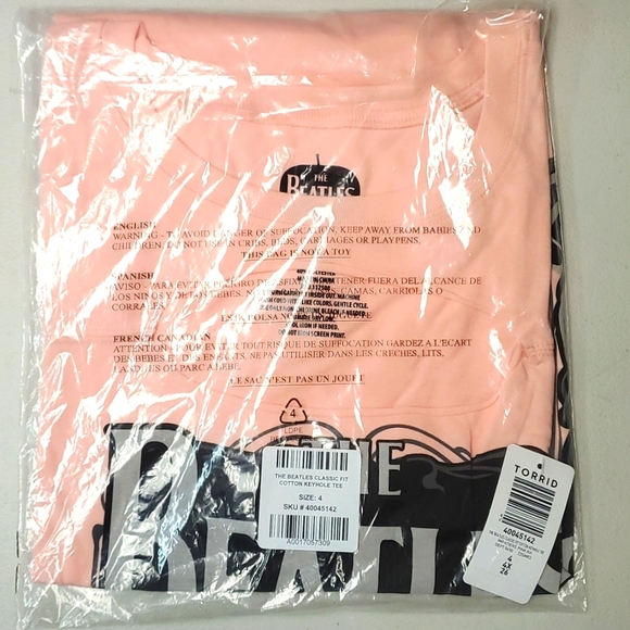 ❤️NWT VINTAGE TORRID - TEE THE BEATLES JOHN LENNON SGT PEPPER - PLUS SIZE - Picture 9 of 14